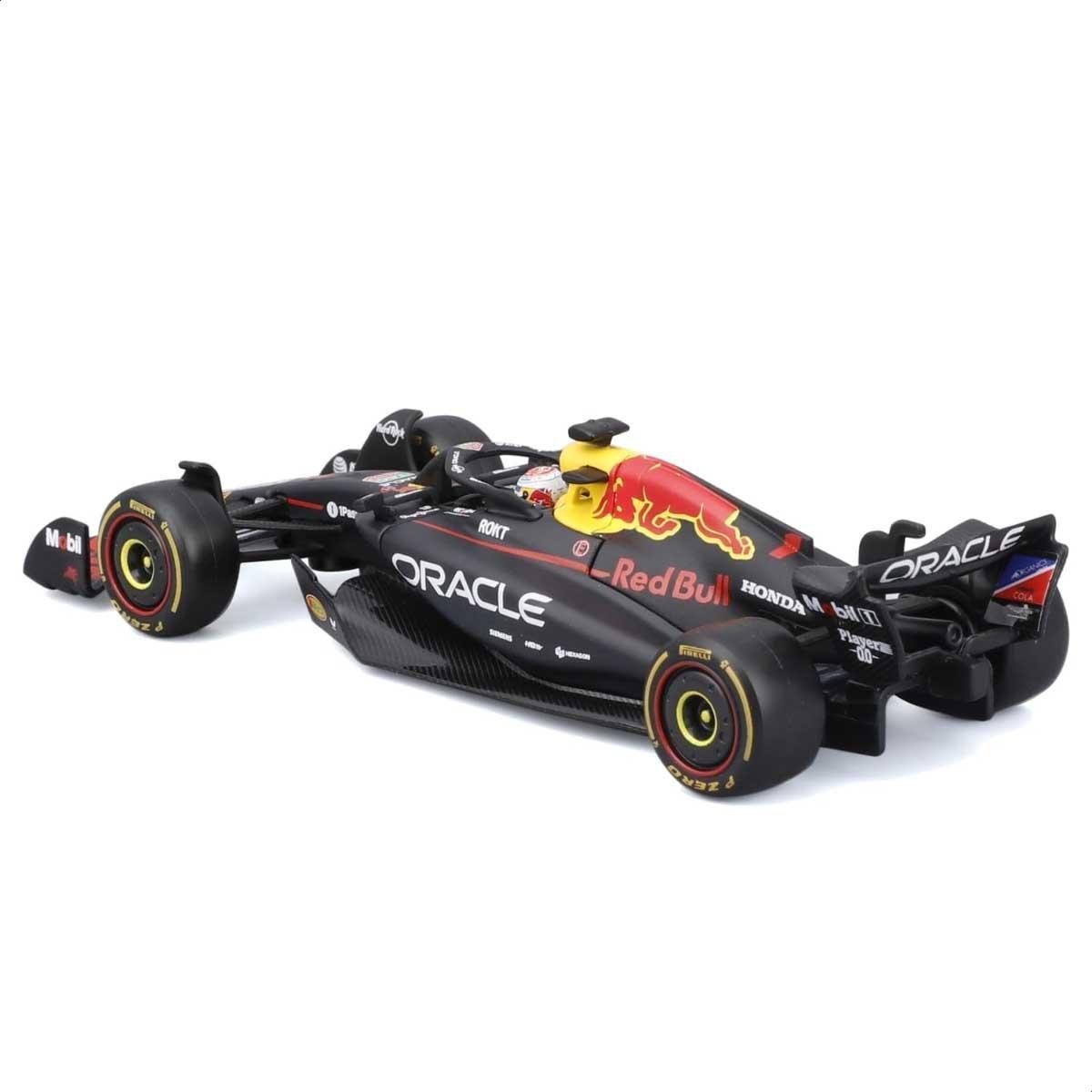 بوراغو سيارة أوراكل ريد بُل ريسينغ RB21 موديل معدن مصبوب بمقياس 1:43 مع خوذة للأولاد، 13+ سنوات