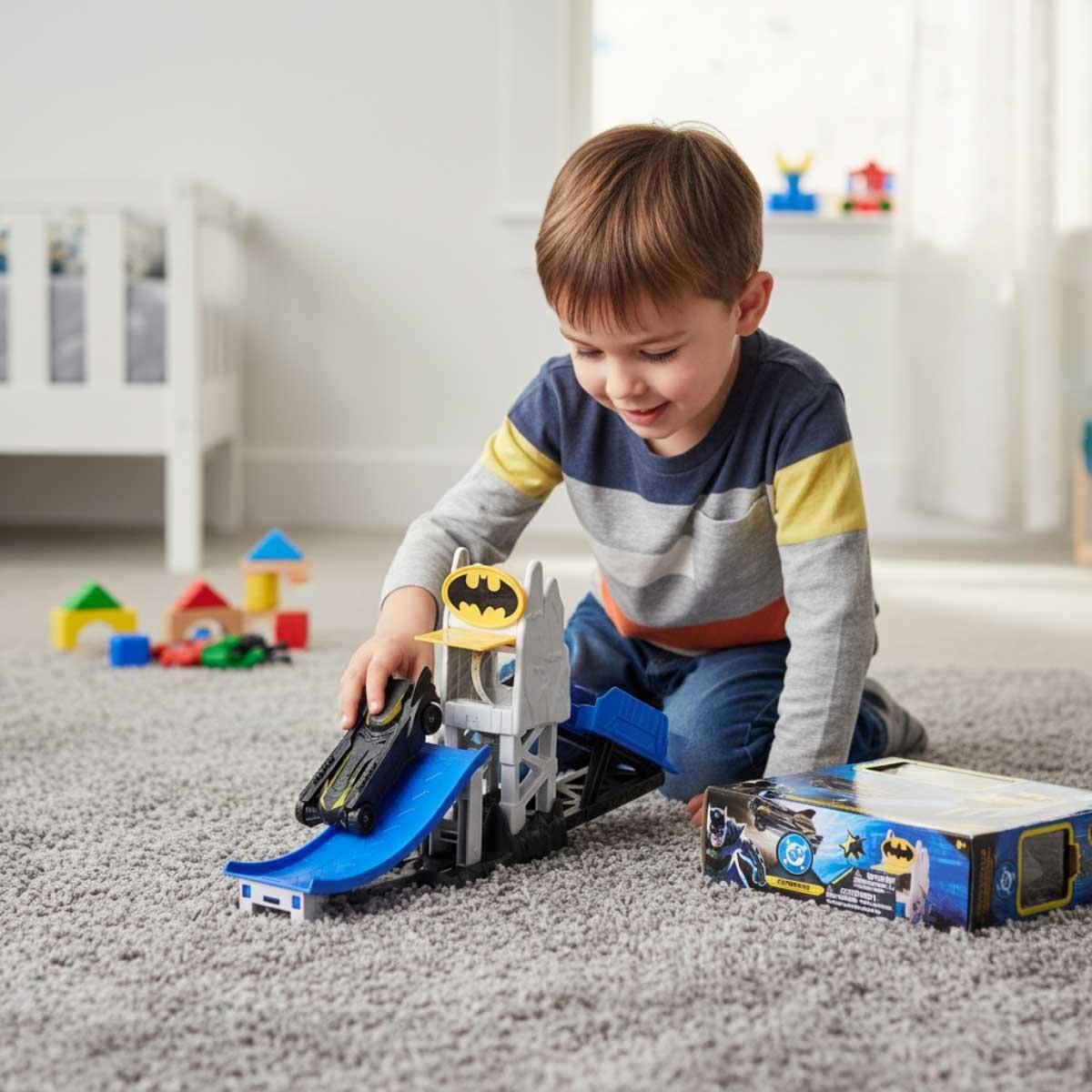 دي سي باتمان مجموعة لعب ميني باتيكويفا للجنسين، 3-4 سنوات
