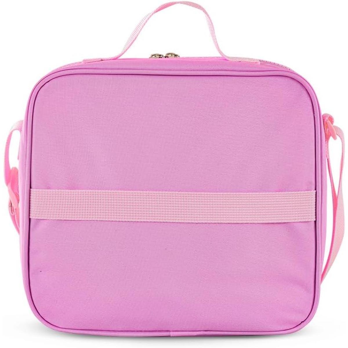 مجموعة حقيبة ظهر إيزي كيدز مقاس 17 بوصة باللون الوردي الفاتح مع حقيبة غداء ومقلمة