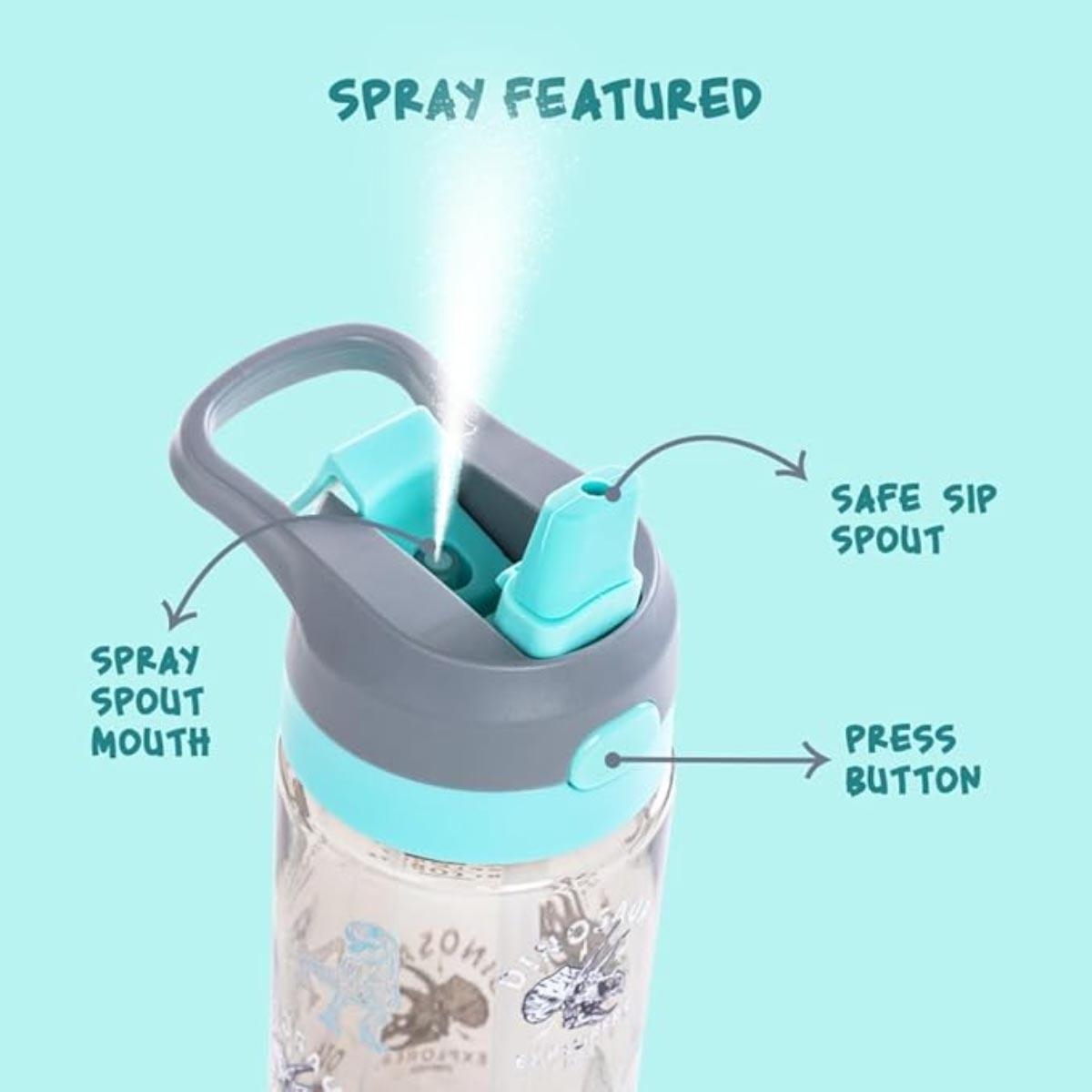 مجموعة حقيبة ظهر بعجلات على شكل ديناصور تي-ريكس من إيزي كيدز مقاس 18 بوصة مع زجاجة ماء وحقيبة غداء ومقلمة