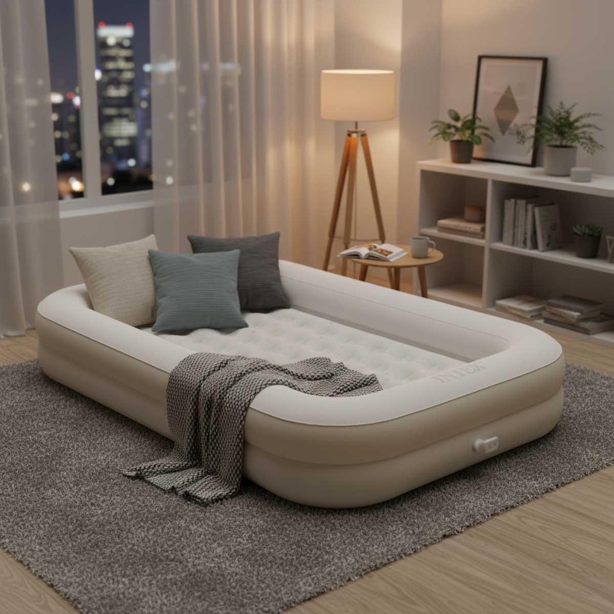 إنتكس سرير سفر للأطفال مع مضخة يدوية