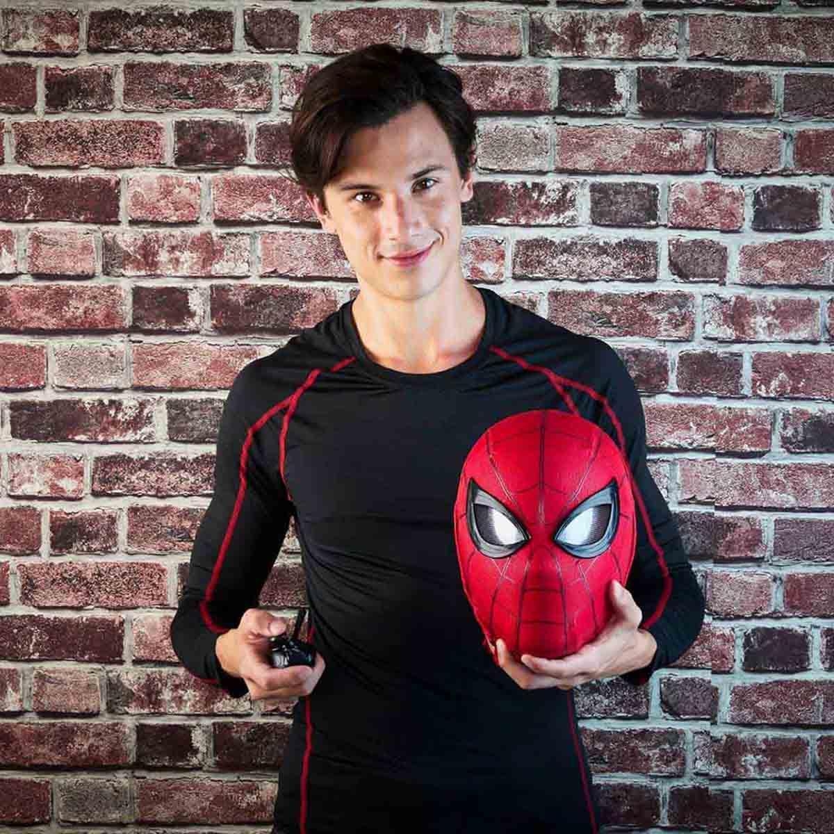 مارفل ليجندز سيريز قناع سبايدر مان هوم كامينغ إلكتروني بتعابير متحركة للجنسين، 13+ سنوات