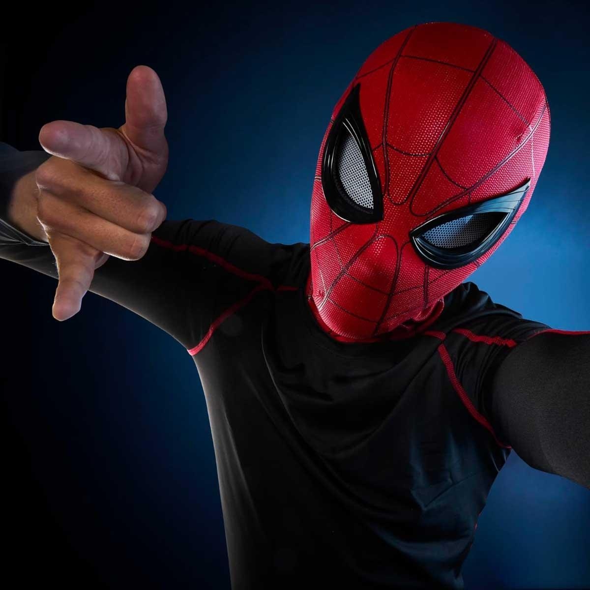 مارفل ليجندز سيريز قناع سبايدر مان هوم كامينغ إلكتروني بتعابير متحركة للجنسين، 13+ سنوات