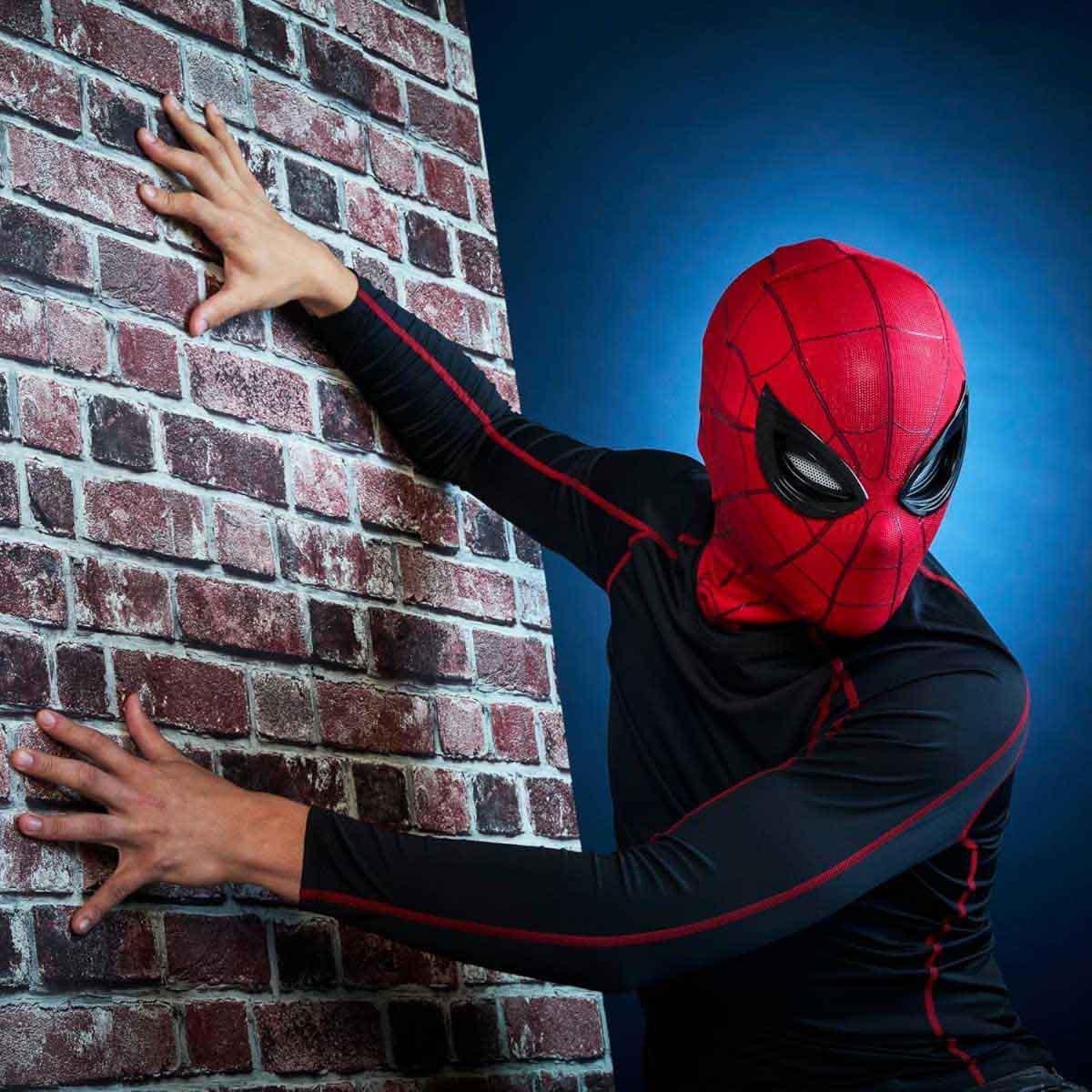 مارفل ليجندز سيريز قناع سبايدر مان هوم كامينغ إلكتروني بتعابير متحركة للجنسين، 13+ سنوات