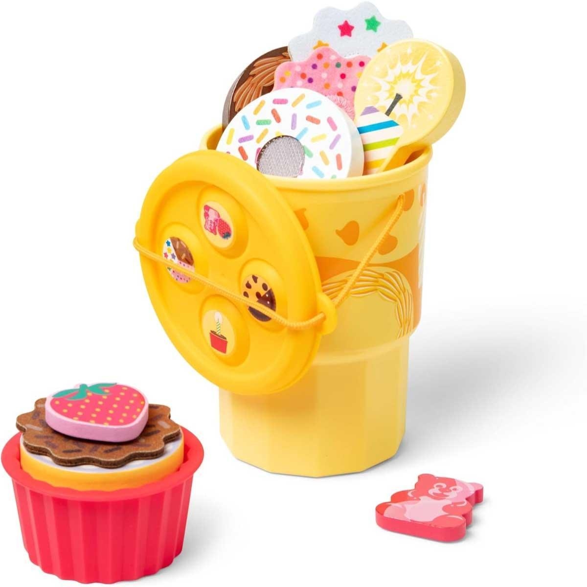 ميليسا آند دوغ لعبة طعام لعب للسفر بلاي تو غو كيك وبسكويت للجنسين، 3-4 سنوات
