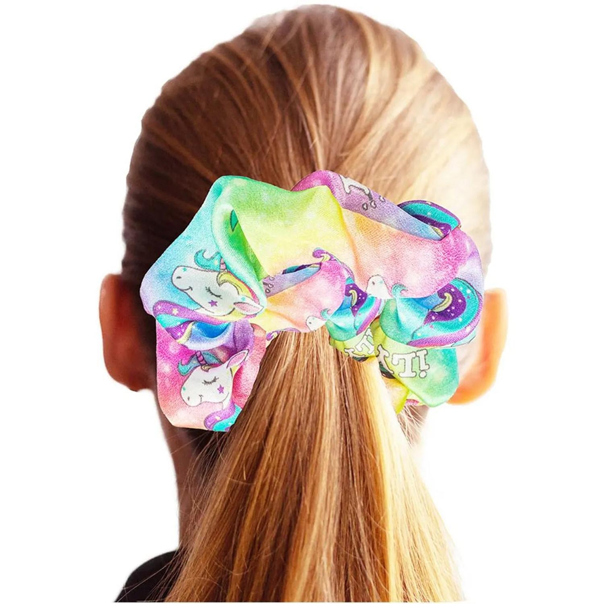 أكتيفيتي كينغز مجموعة سكرانشي لوم لصنع ربطات الشعر DIY للبنات من عمر 5 إلى 7 سنوات