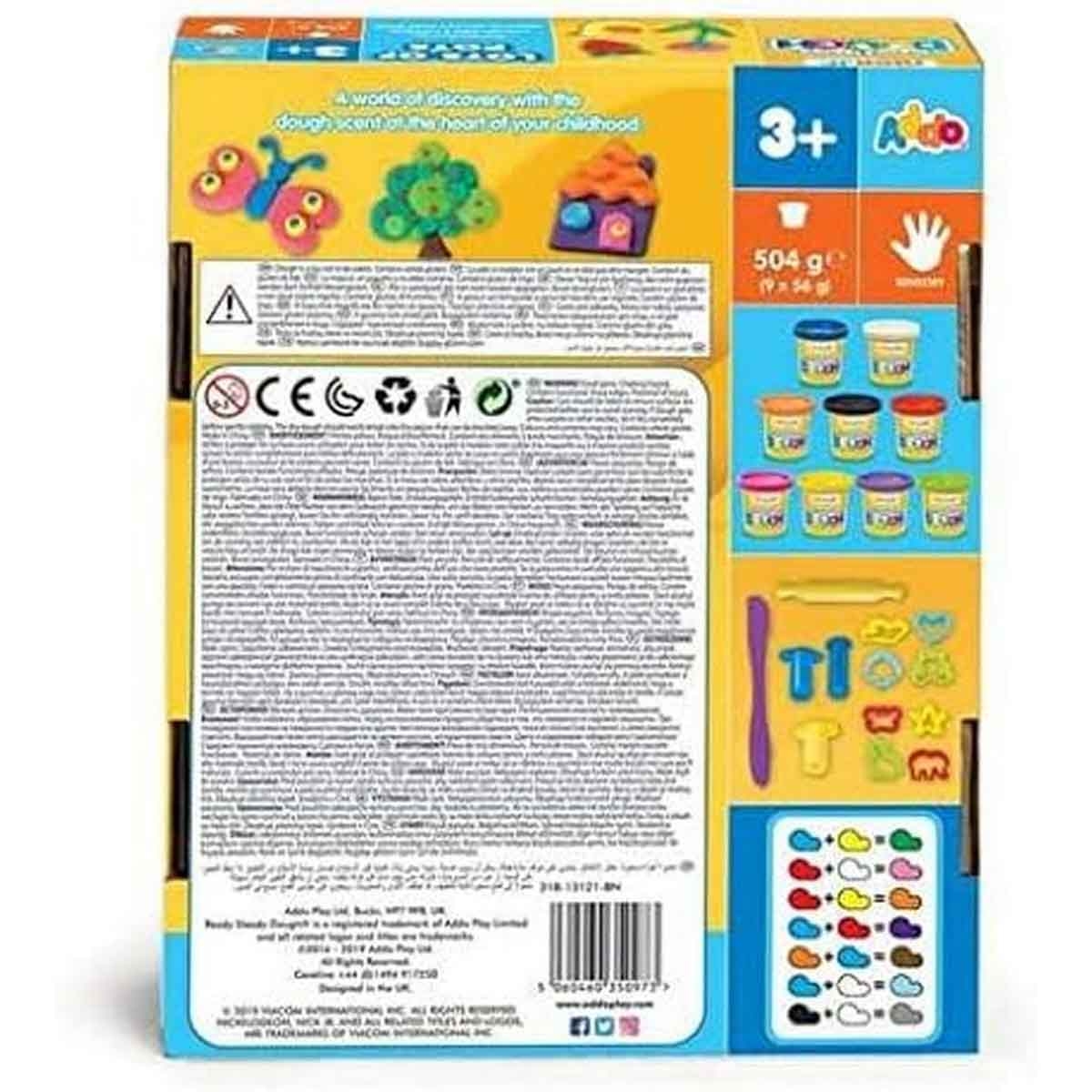 آدو نيك جونيور مجموعة عجين لوتس أوف بوتس 504غ للجنسين، عمر 3-4 سنوات