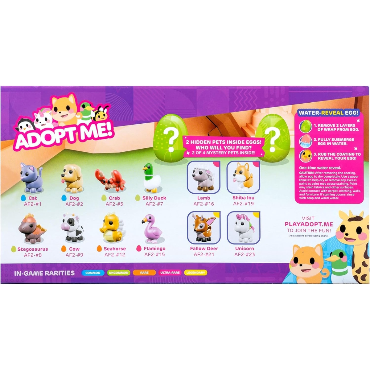 أدوبت مي حيوانات غامضة قابلة للجمع 2 إنش للجنسين، 5-7 سنوات