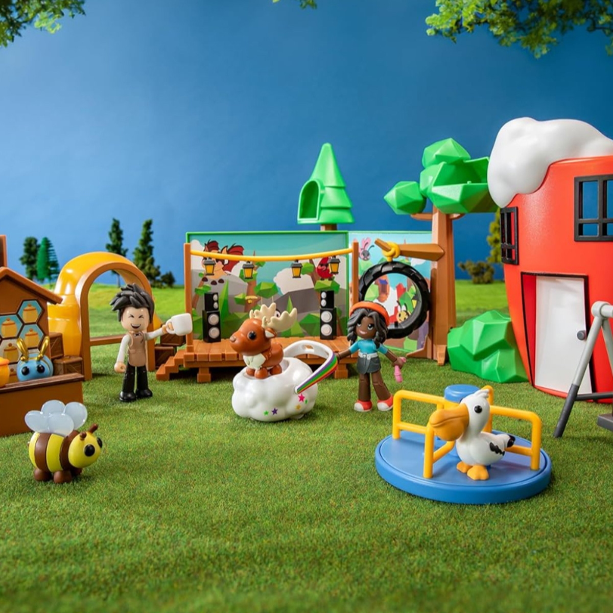 أدوبت مي AME0029 طقم لعب كبير مقهى وملعب للجنسين، من عمر 5 إلى 7 سنوات