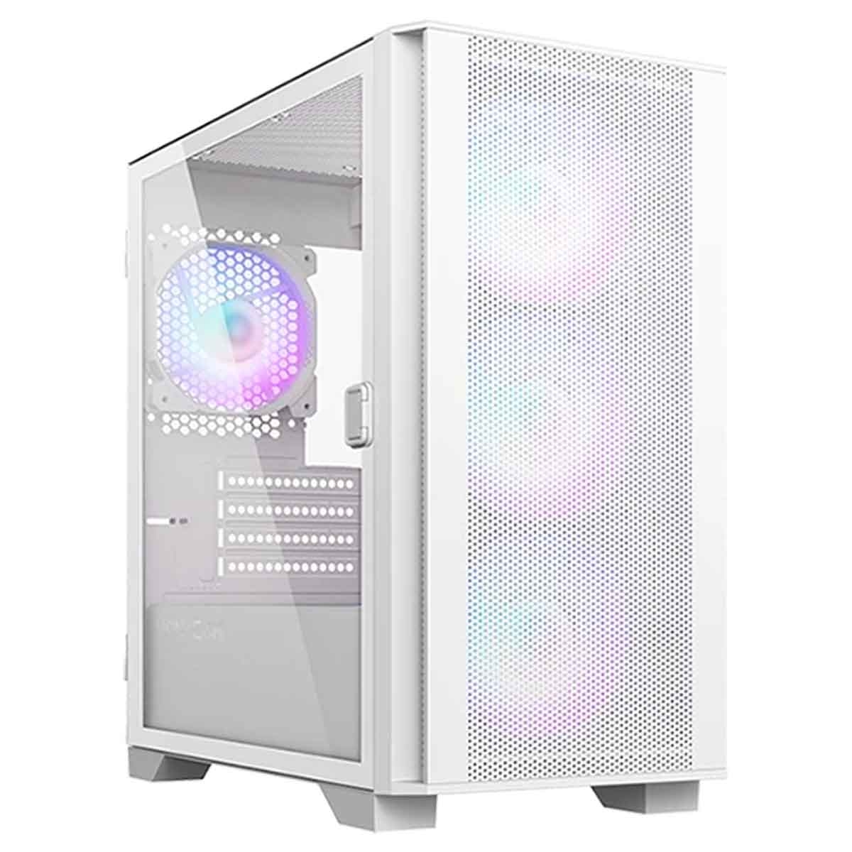 مونتيك صندوق كمبيوتر ألعاب مايكرو إيه تي إكس إير 100 بإضاءة إيه آر جي بي