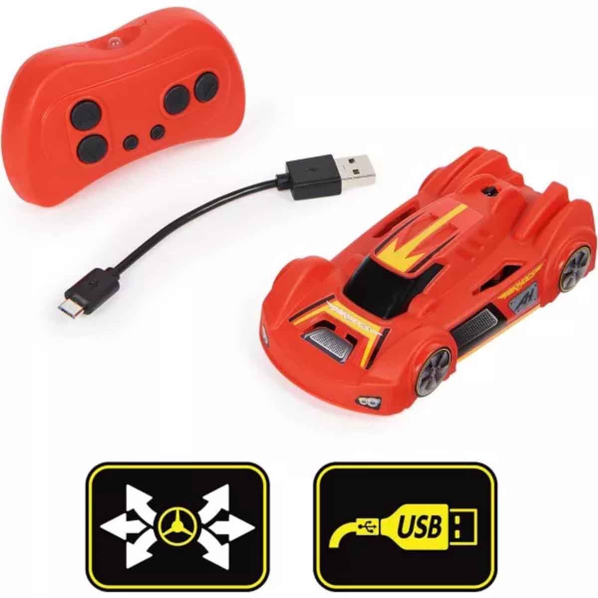 إير هوغز سيارة سباق على الجدران زيرو غرافيتي سبринت للأولاد والبنات عمر 5-7 سنوات