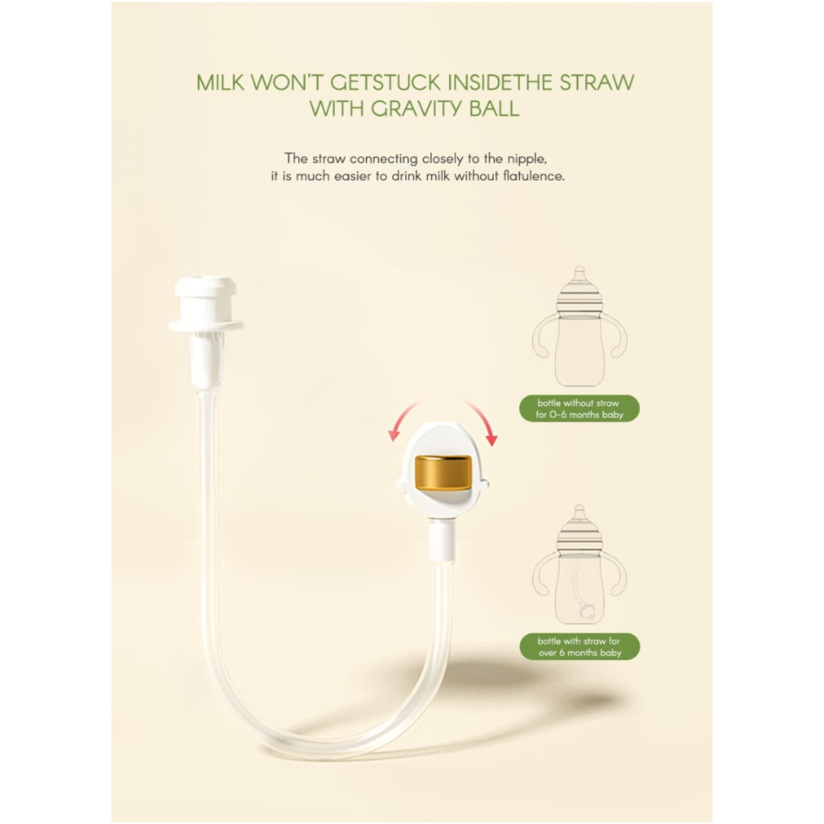 آيويبي زجاجة ماء للأطفال حديثي الولادة بلون أزرق بحجم 300 مل للأطفال من عمر 0 إلى 2 سنة