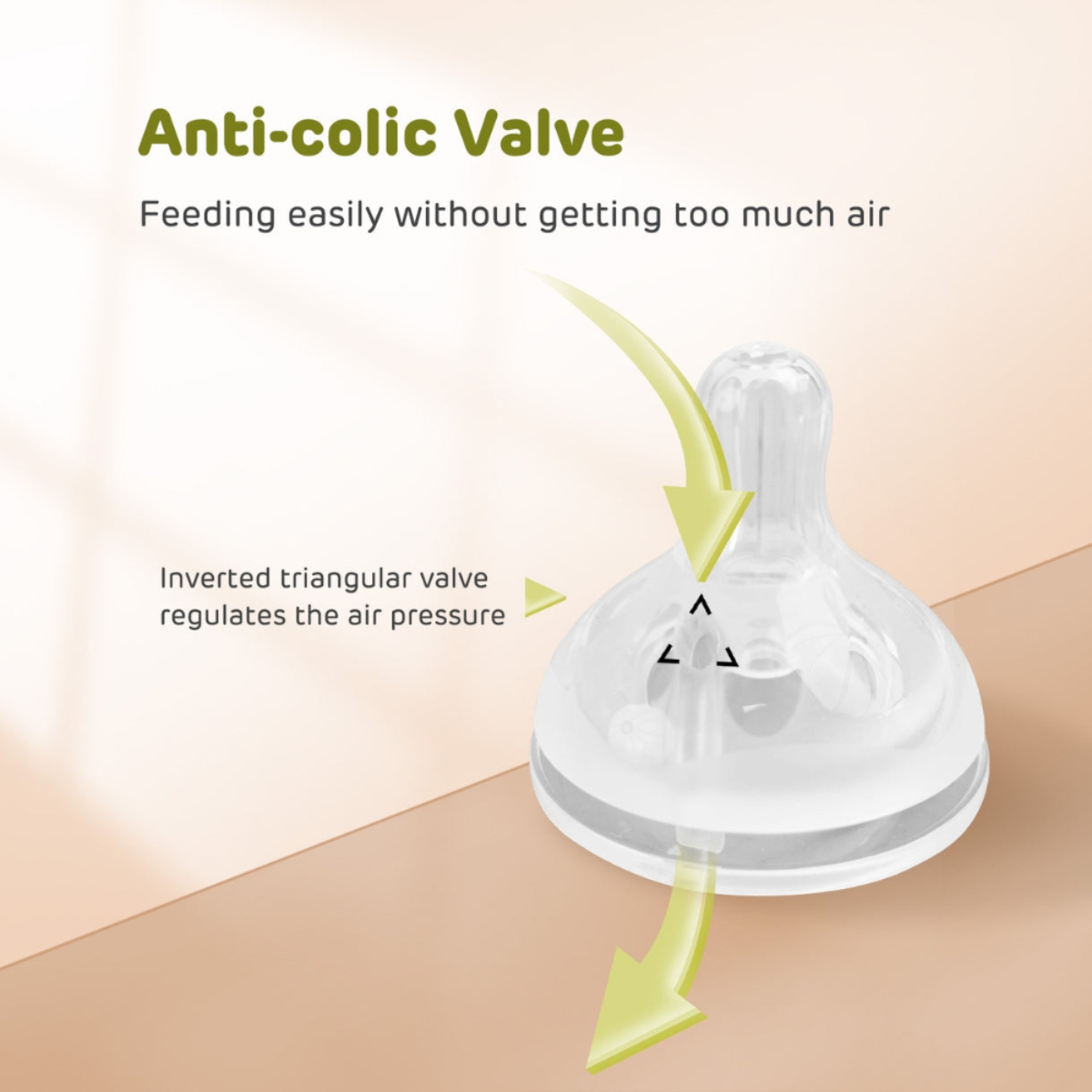 آيويبي حلمة رضاعة مقاس XL للأطفال من عمر 0 إلى 2 سنة