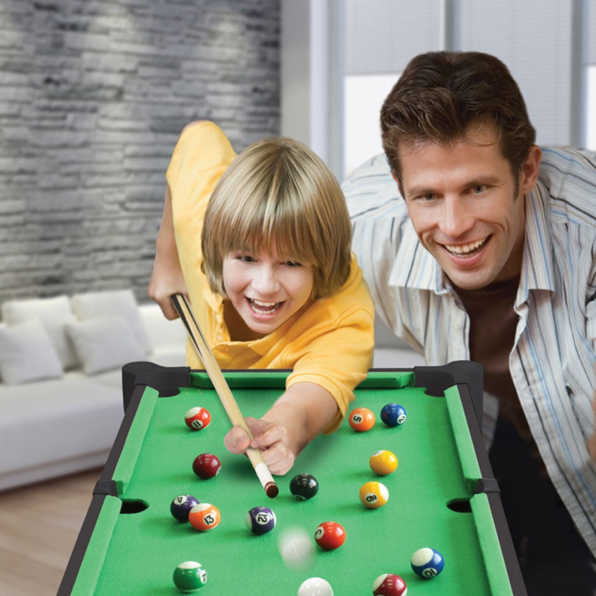أمباسادور بلياردو سطح طاولة 27 إنش للجنسين، 5-7 سنوات