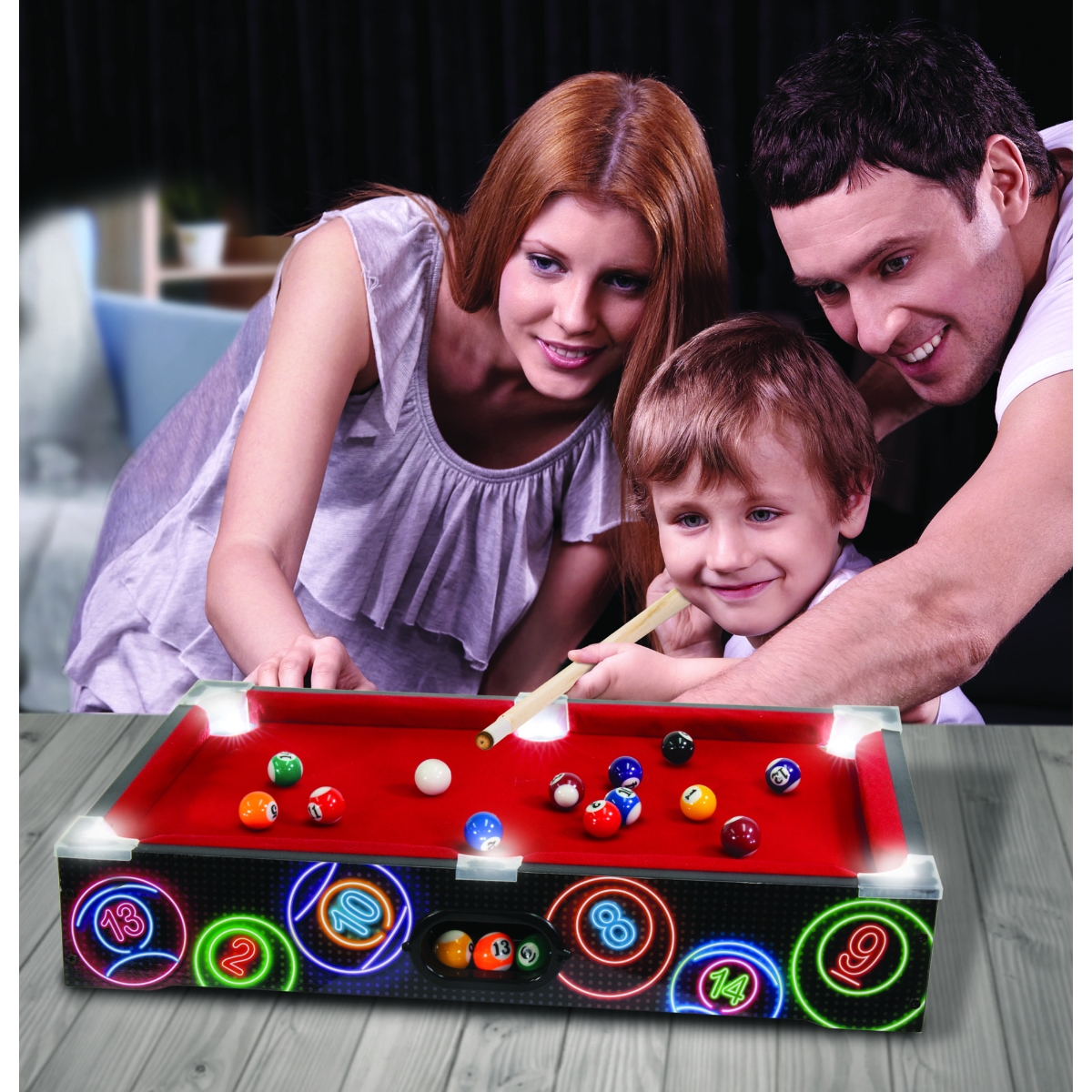 أمباسادور سلسلة نيون بلياردو إلكتروني آركيد للجنسين، 5-7 سنوات