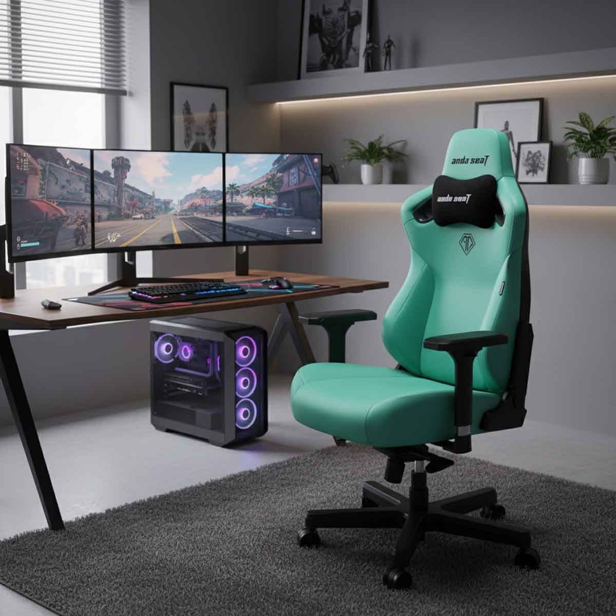 انداسيت كرسي ألعاب كايزر 3 مقاس XL موديل AD12YDC-XL-01-B-PVC