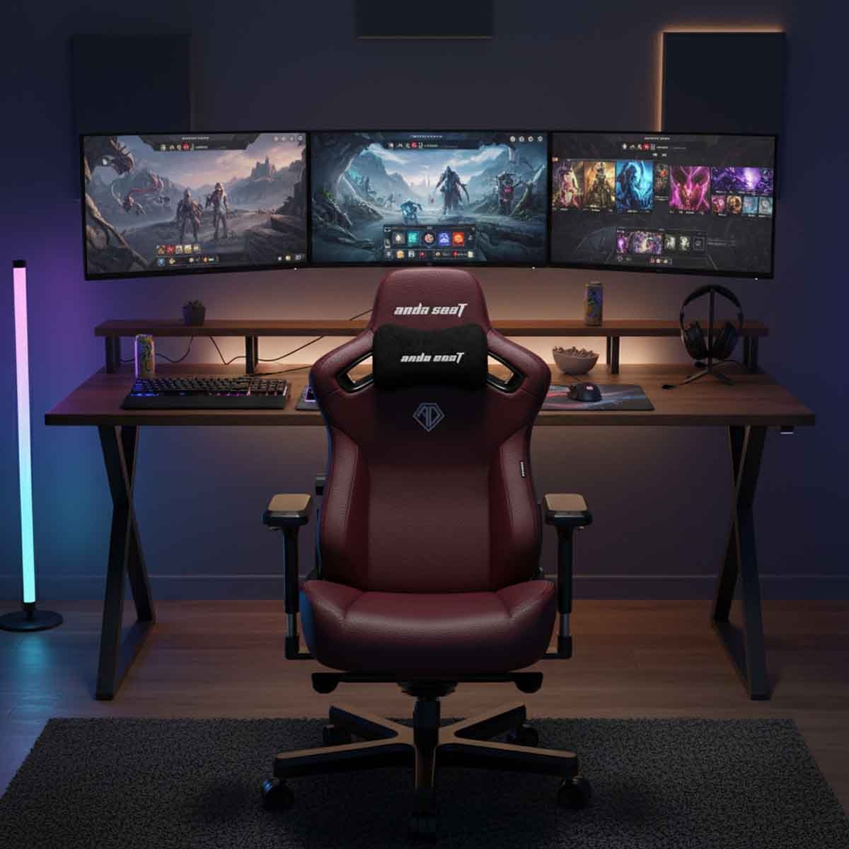 انداسيت كرسي ألعاب كايزر 3 مقاس L موديل AD12YDC-L-01-B-PVC