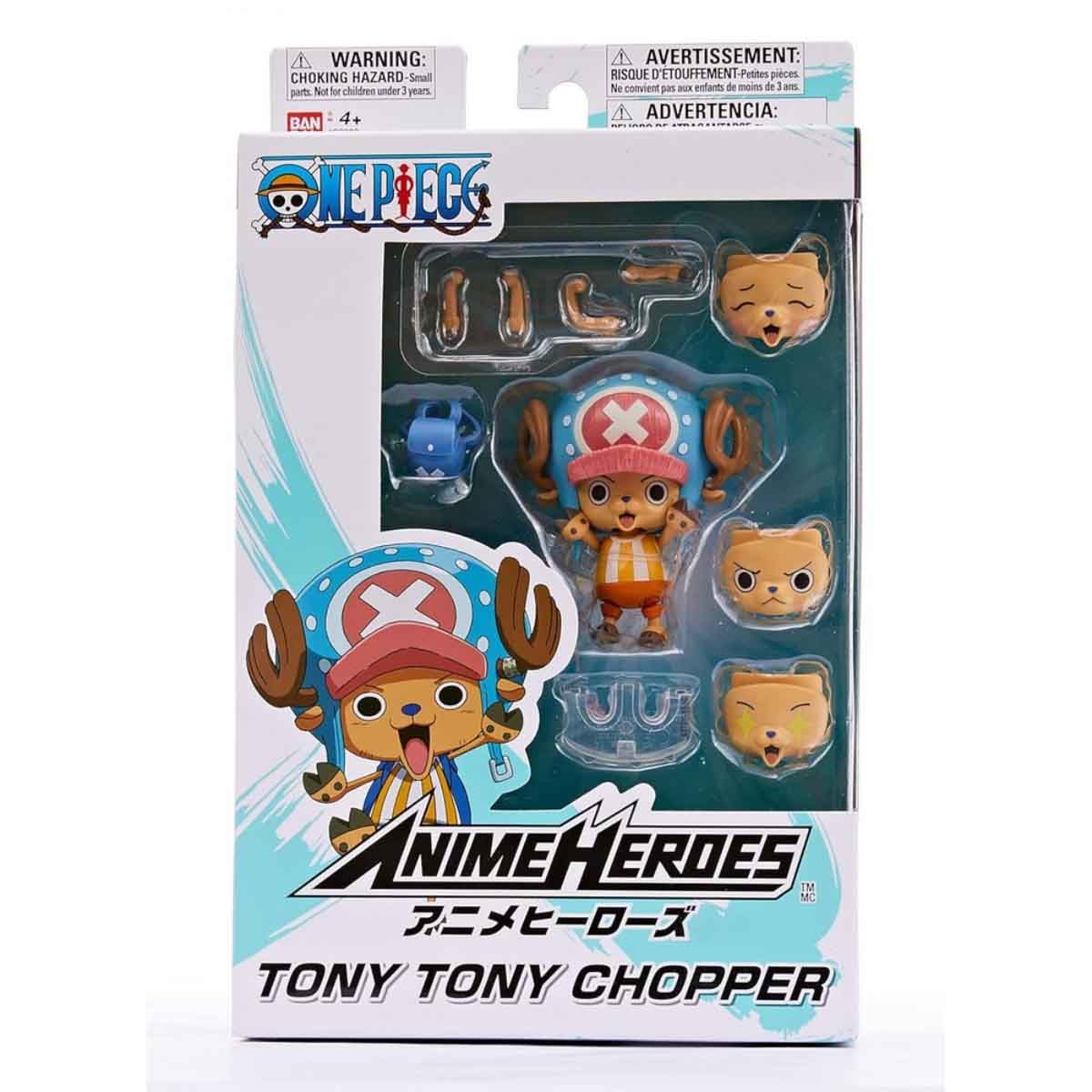 انمي هيروز ون بيس توني توني تشوبر دمية اكشن 4 إنش للجنسين، 5-7 سنوات