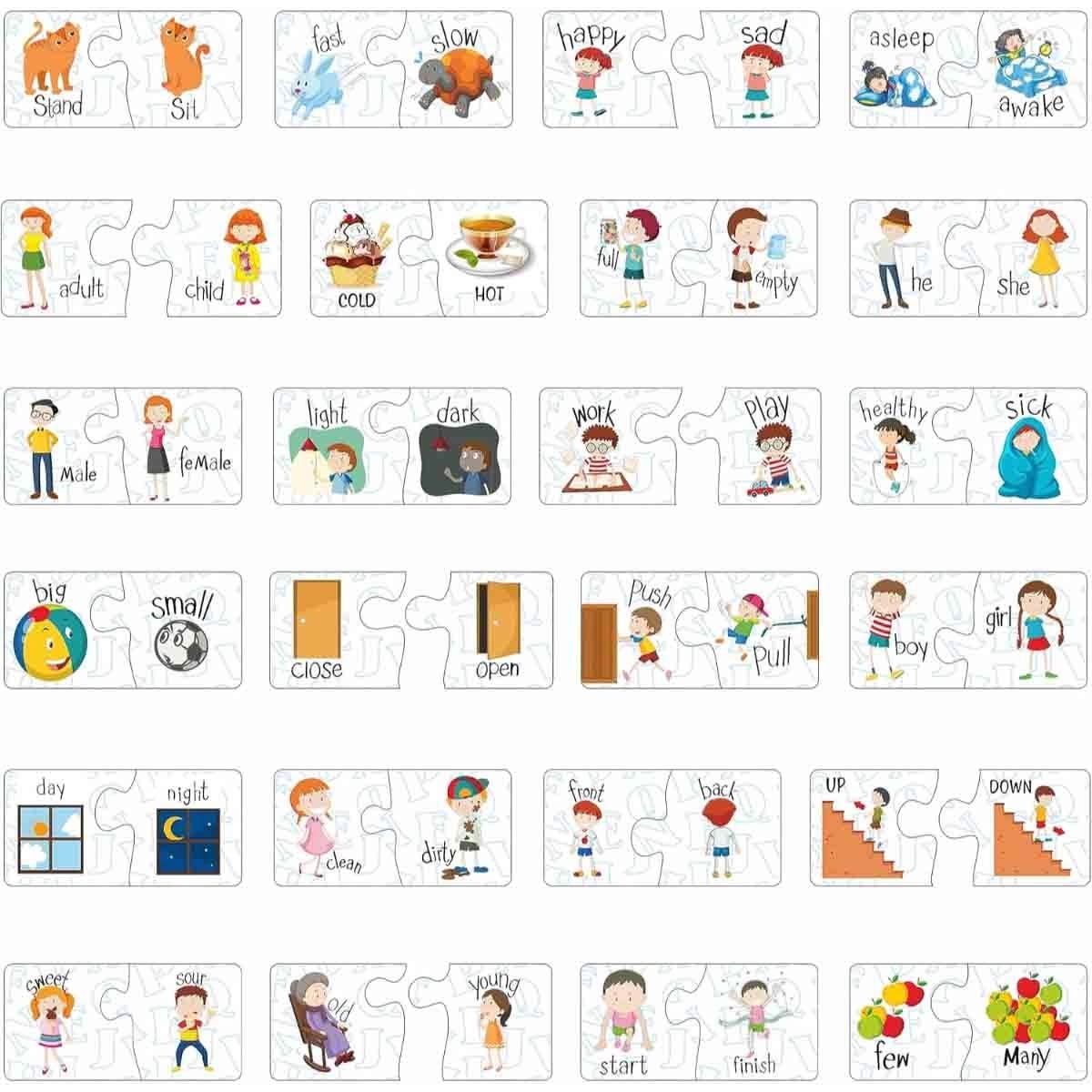 أنكيت تويز مجموعة الشطرنج مع لعبة المتضادات التعليمية + لغز حلم كبير من رافنسبورجر مع لغز من ميليسا آند دوغ، للجنسين، 8-10 سنوات