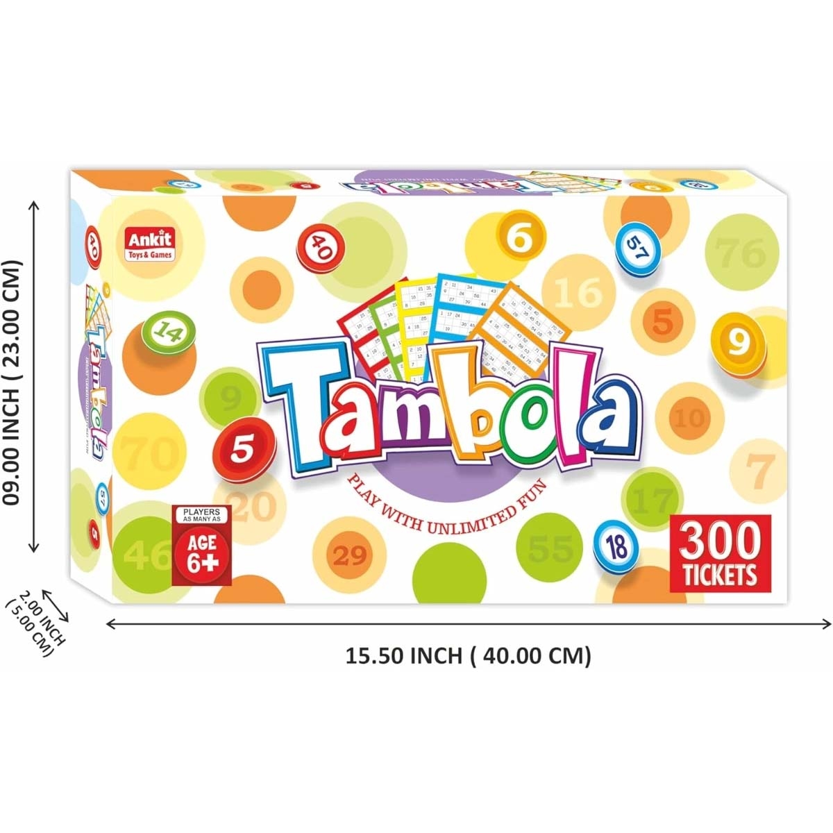 أنكيت تويز مجموعة لعبة تامبولا + لغز من رافنسبورجر مع لغز الديناصورات بالأوتاد السميكة من ميليسا آند دوغ، للجنسين، 13+ سنة