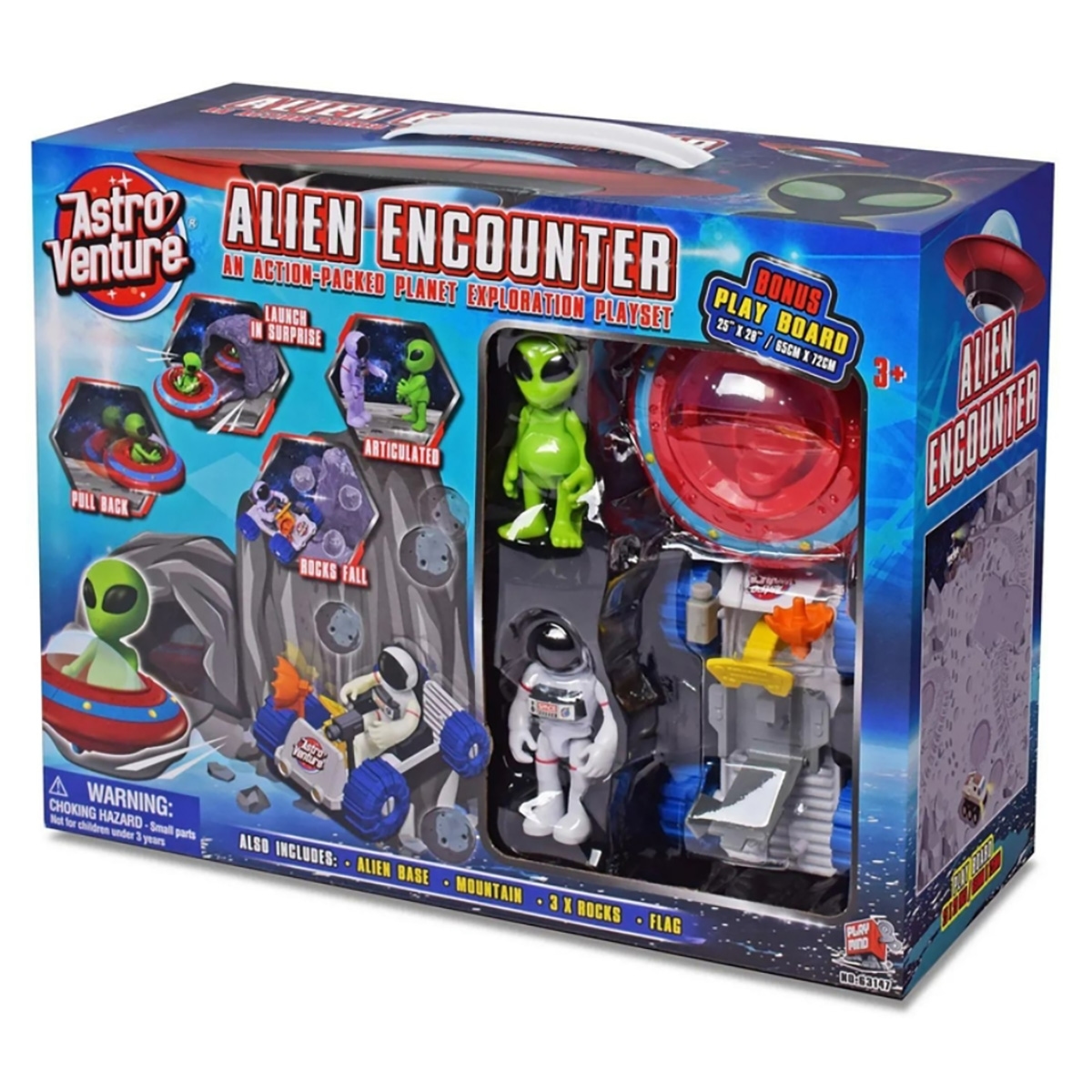 أسترو فنتشر مجموعة مواجهة الكائن الفضائي للأولاد، 3-4 سنوات