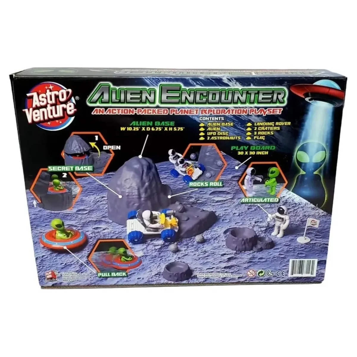 أسترو فنتشر مجموعة مواجهة الكائن الفضائي للأولاد، 3-4 سنوات