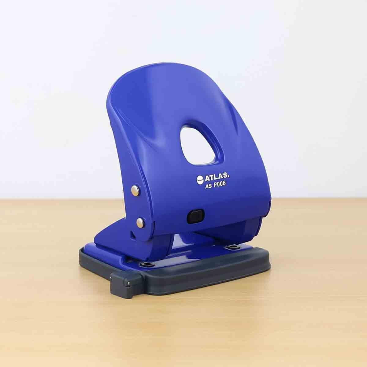 أطلس آلة تثقيب أوراق - أزرق - 30 ورقة