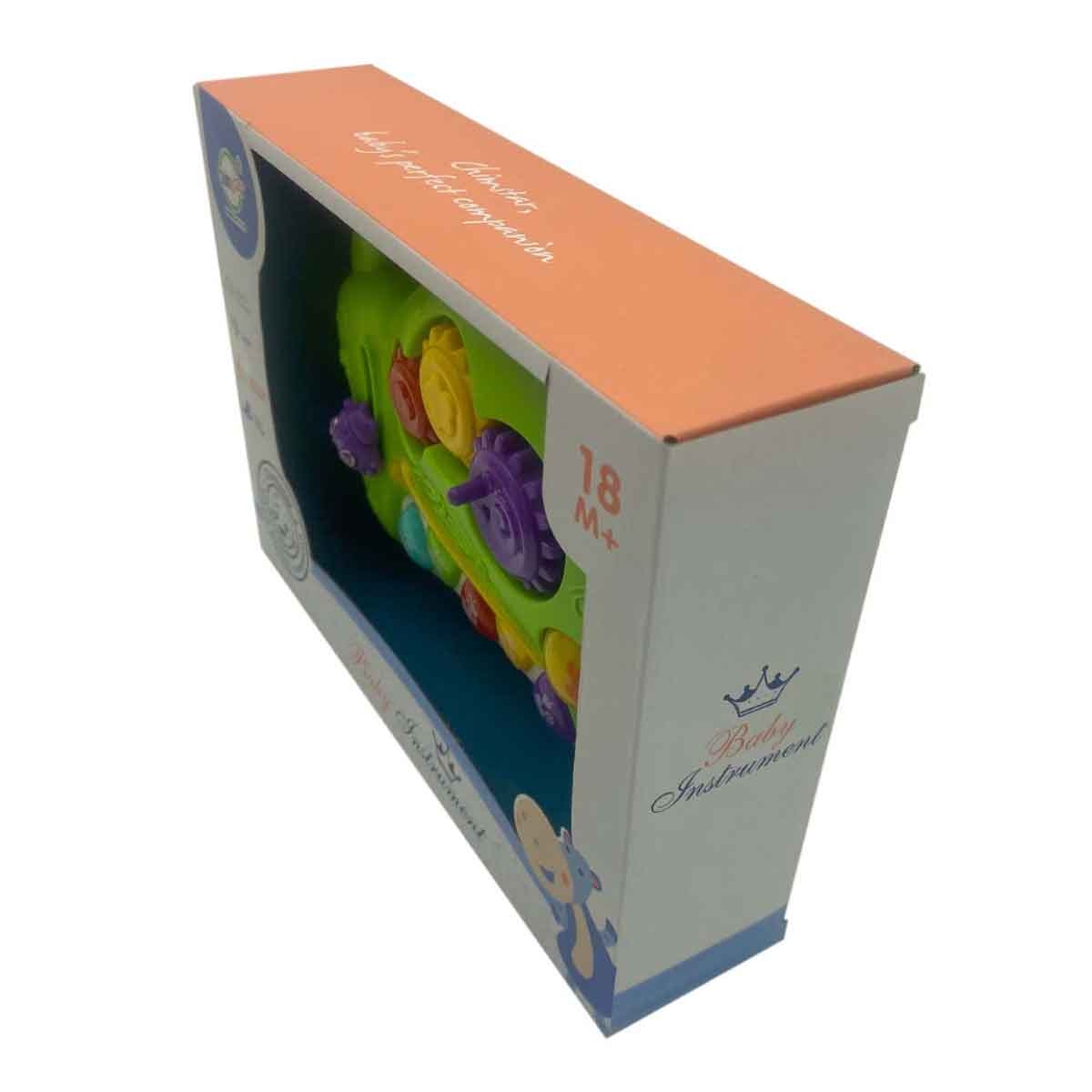 تشيمستار آلة موسيقية للأطفال منوعة مع صوت وضوء للأطفال من عمر 0-2 سنوات