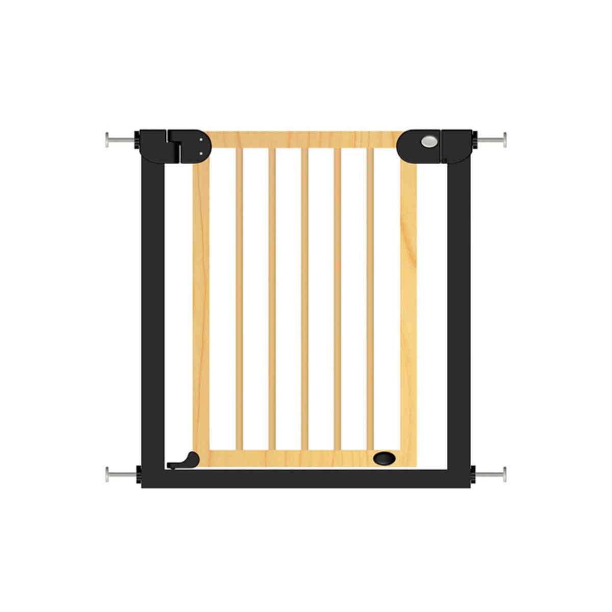 بيبي سيف بوابة أمان سوداء مع تمديد 20 سم