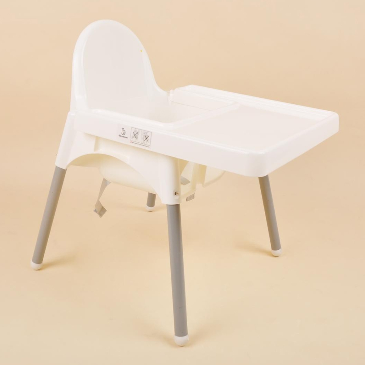 بيبي دريم كرسي طعام بارتفاع قابل للتعديل للأطفال من عمر 0 إلى 2 سنة