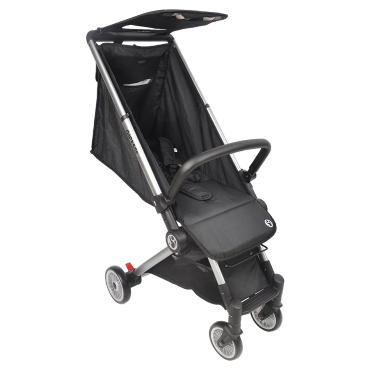 بيبي دريم عربة هدية خفيفة الوزن بلون أسود للأطفال من عمر 0 إلى 2 سنة