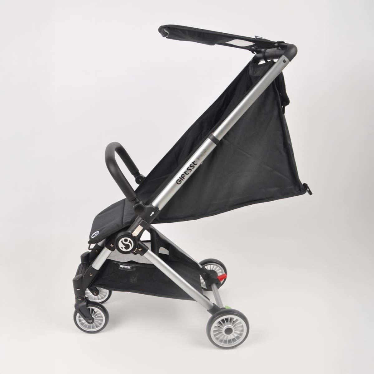 بيبي دريم عربة هدية خفيفة الوزن بلون أسود للأطفال من عمر 0 إلى 2 سنة