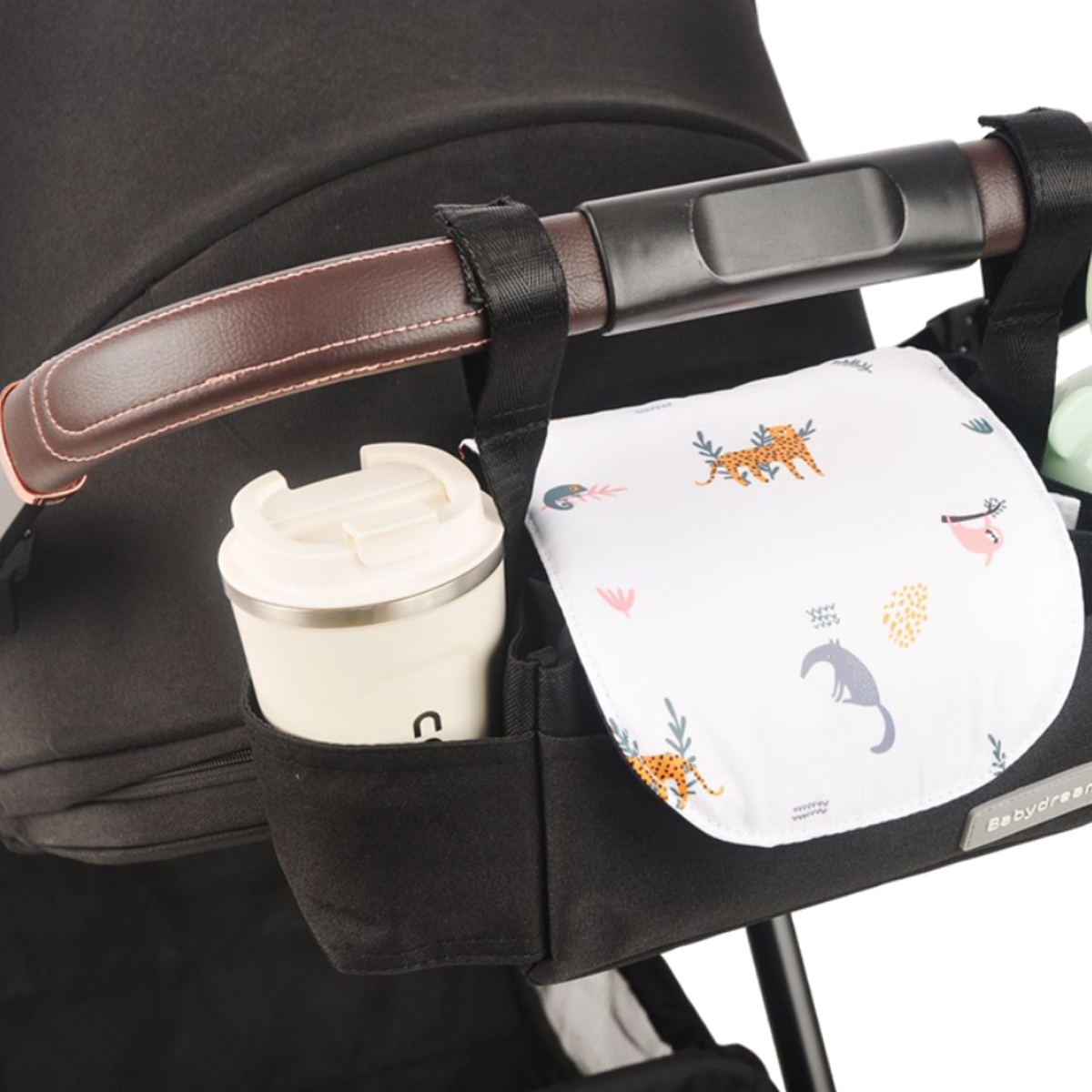 بيبي دريم حقيبة تنظيم سوداء أثناء التنقل للأطفال من عمر 0 إلى 2 سنة