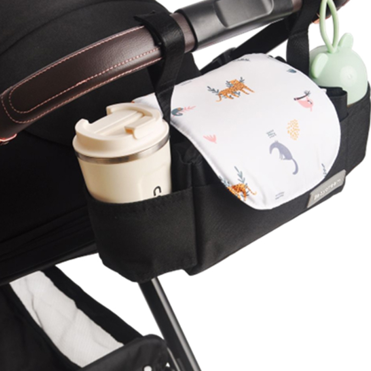 بيبي دريم حقيبة تنظيم سوداء أثناء التنقل للأطفال من عمر 0 إلى 2 سنة