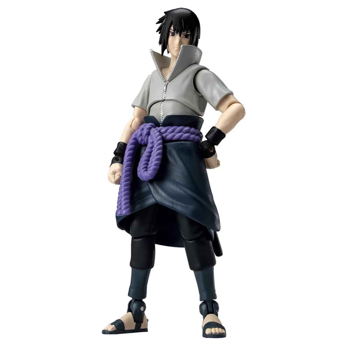 بانداي انمي ناروتو اولت لجنذز ساسكي اوتشيها دمية اكشن منوعة 5 إنش للجنسين، 5-7 سنوات