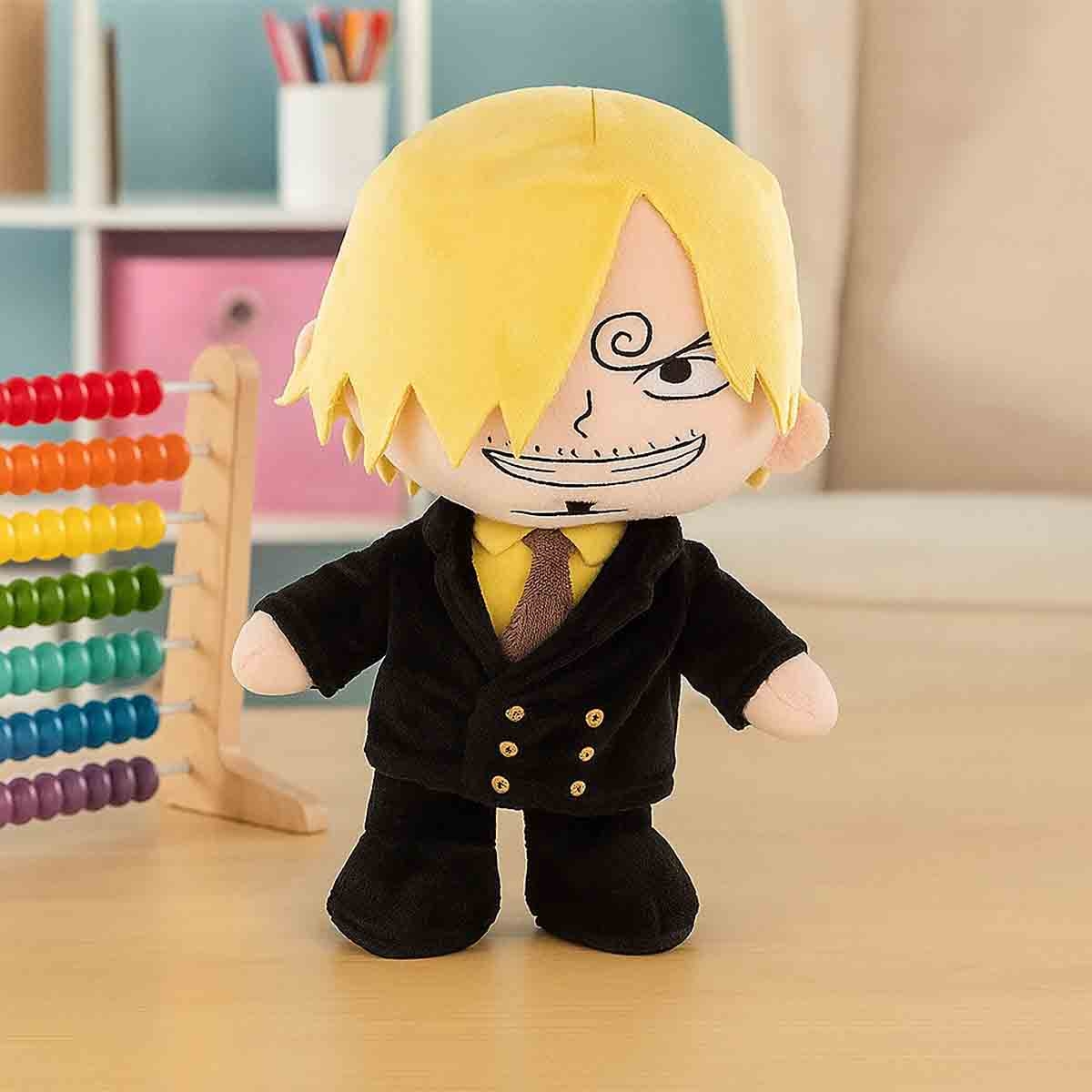 بارادو دمية قماشية سانجي من ون بيس 10 إنش للجنسين، من عمر 3 إلى 4 سنوات