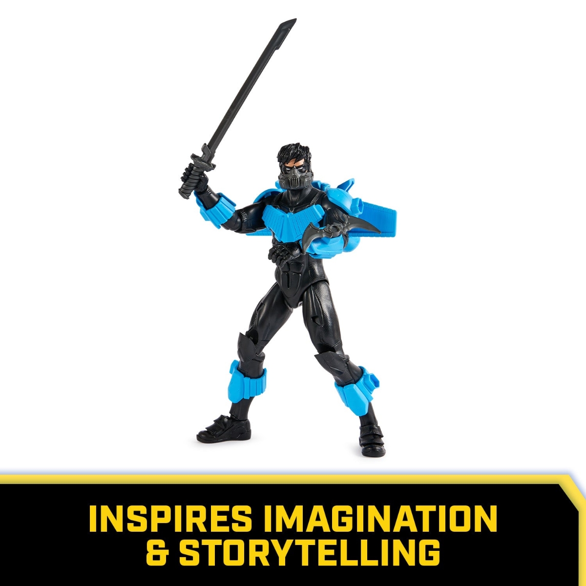 باتمان مجسم حركة مغامرات نايتوينج 12 إنش للجنسين، 5-7 سنوات