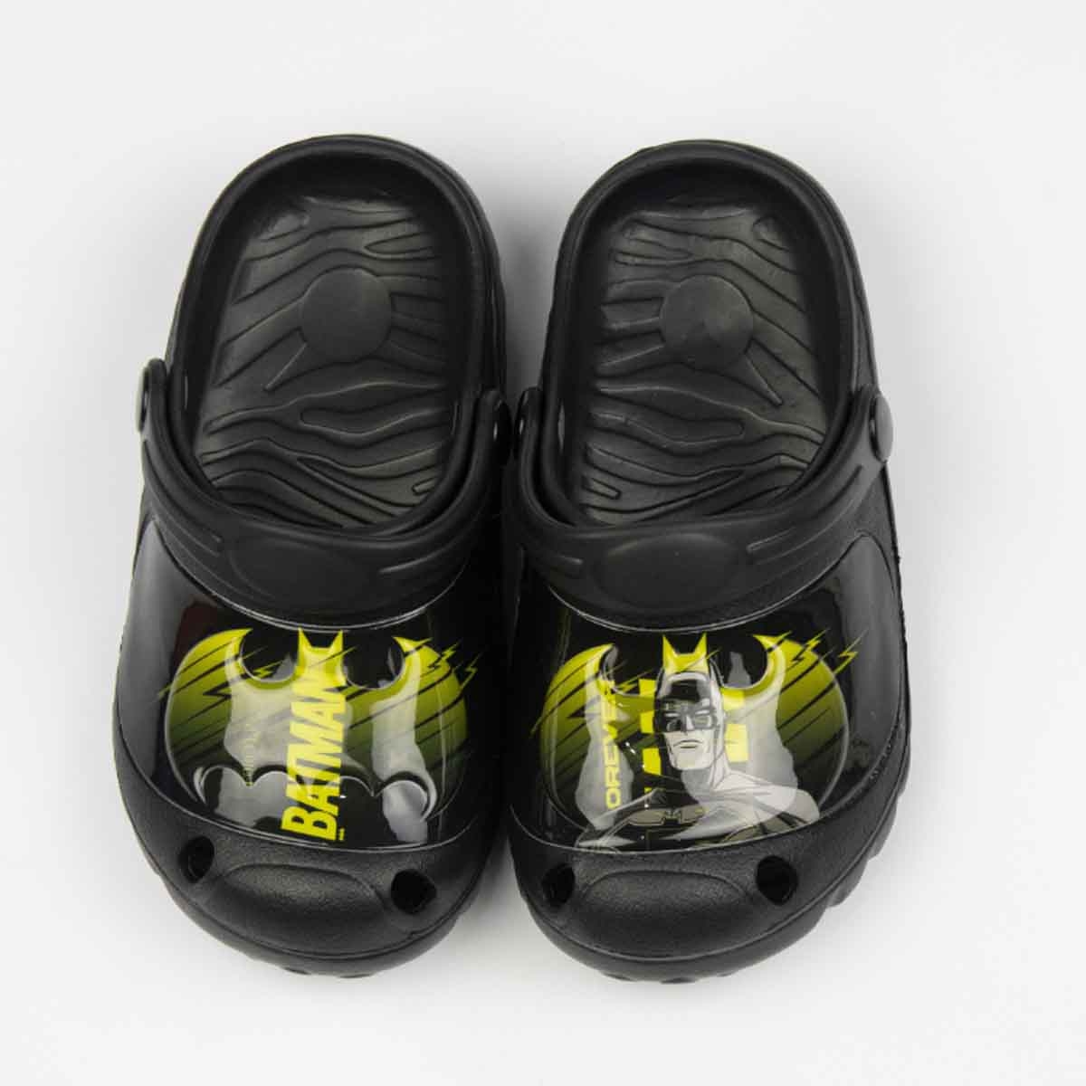 باتمان صنادل مريحة ومتينة للأولاد باللون الأسود