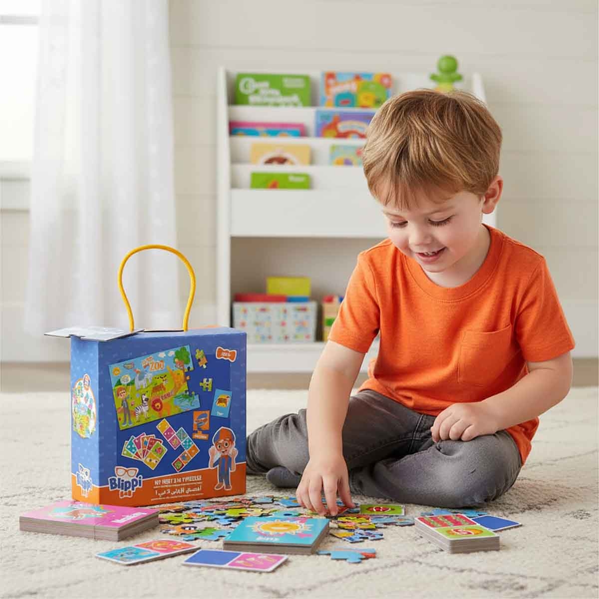 بليبي مجموعة الألغاز الأولى 3 في 1 للجنسين، عمر 3-4 سنوات