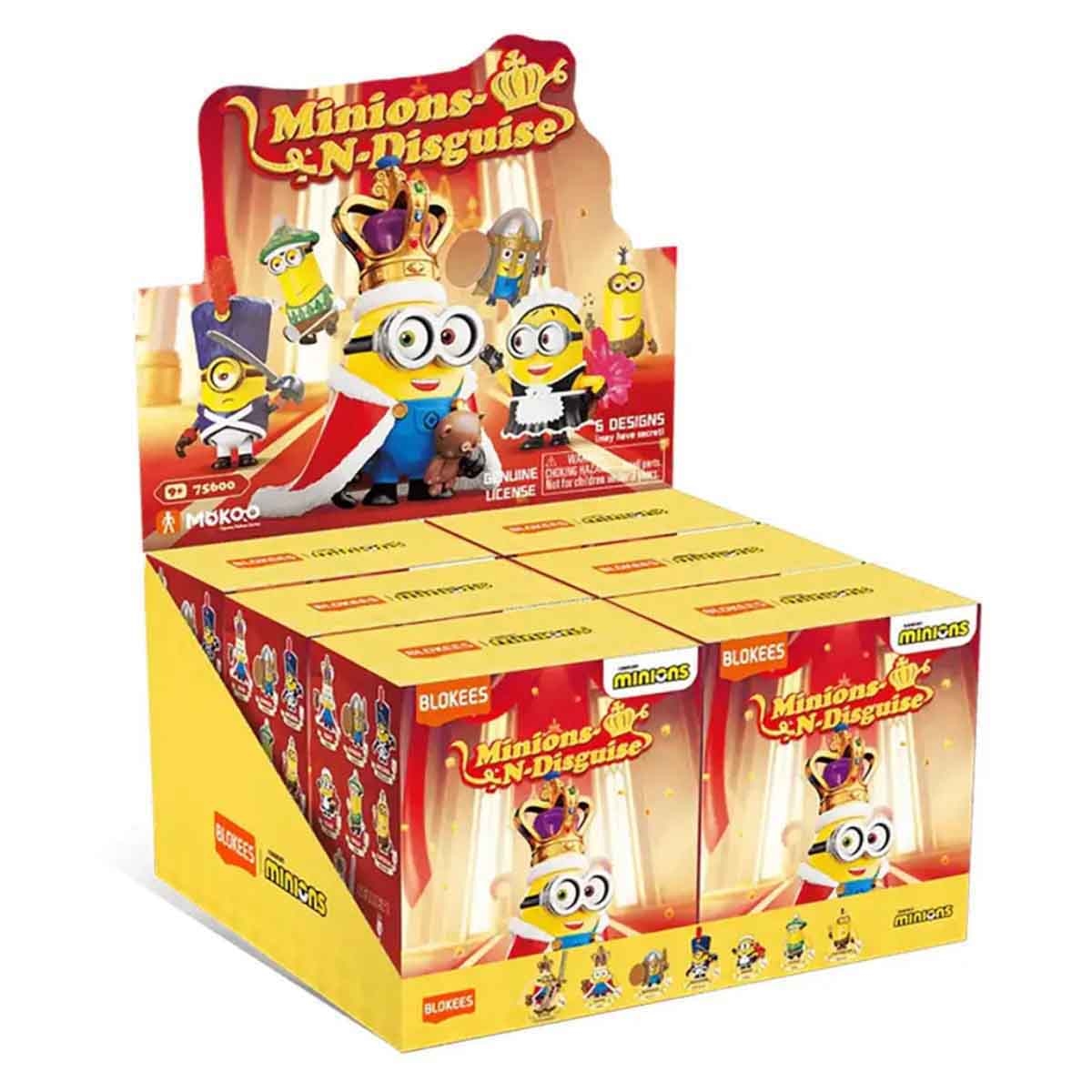 بلوكيس مينيونز موكو سيريز 01 مينيونز إن ديسغايز مجموعة مجسمات أكشن قابلة للتجميع – للجنسين، 8–10 سنوات
