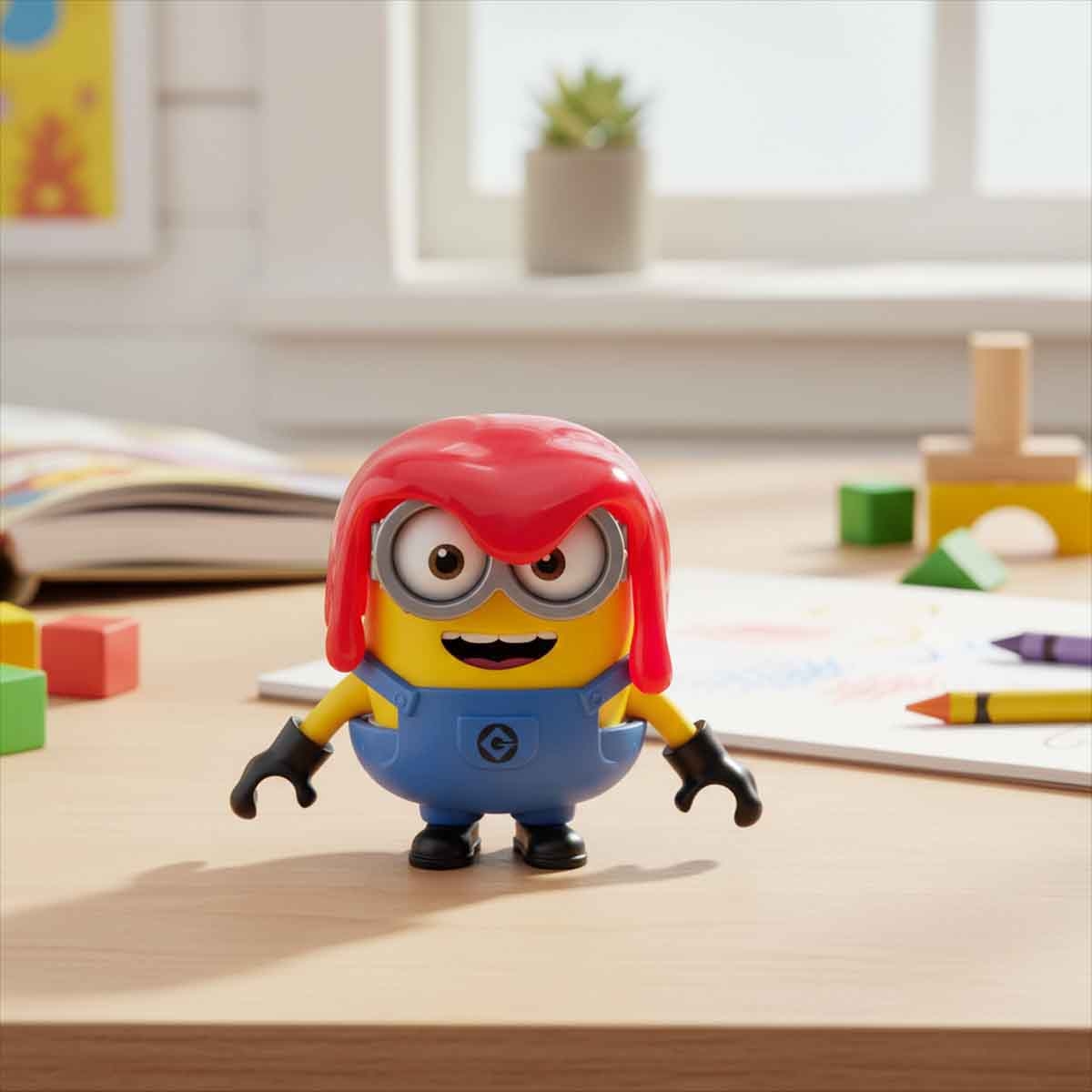 بلوكيس مينيونز بريكول 01 بوب حارس الفاكهة مجسم أكشن قابل للتجميع – للجنسين، 5–7 سنوات