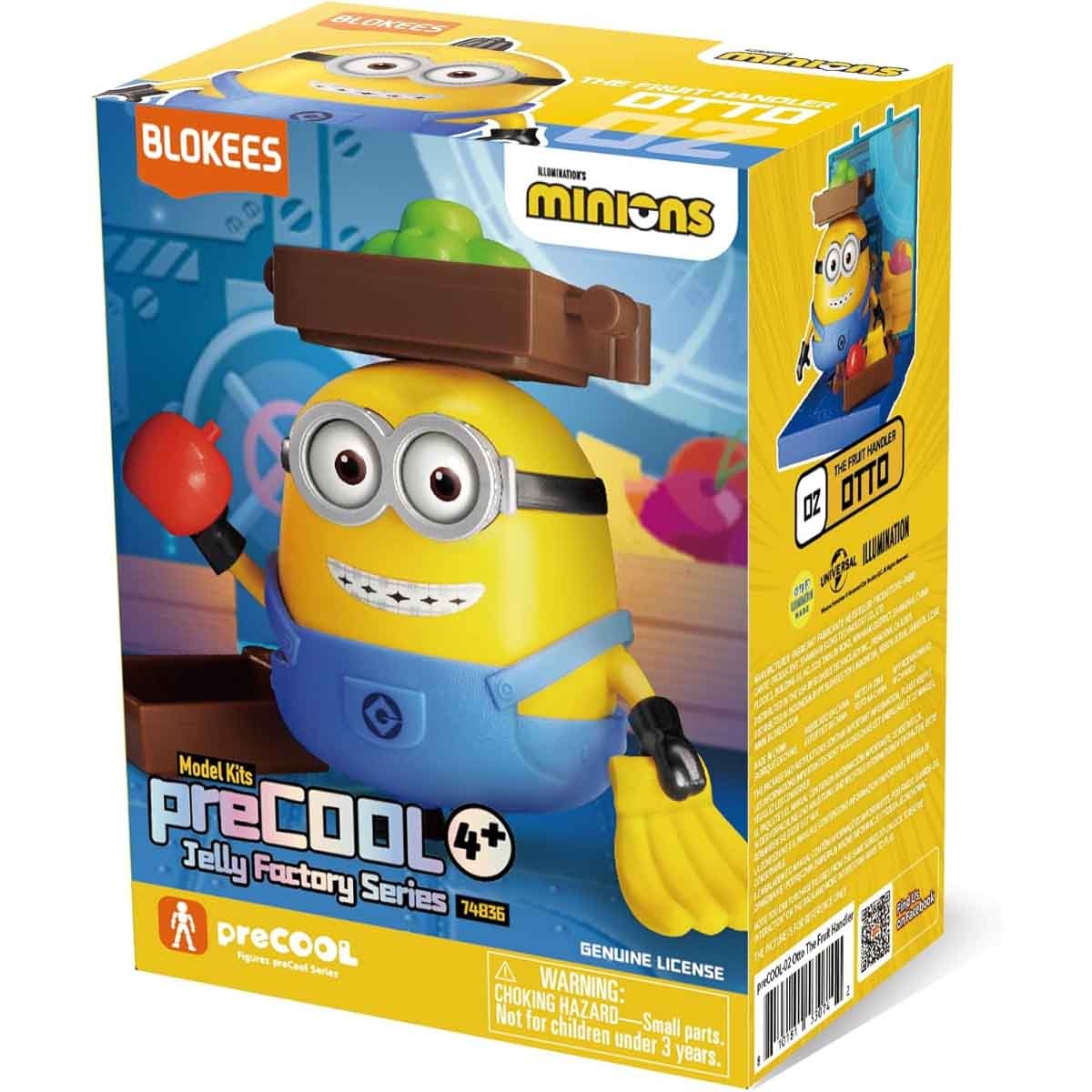 بلوكيس مينيونز بريكول 02 أوتو معالج الفاكهة مجسم أكشن قابل للتجميع – للجنسين، 5–7 سنوات
