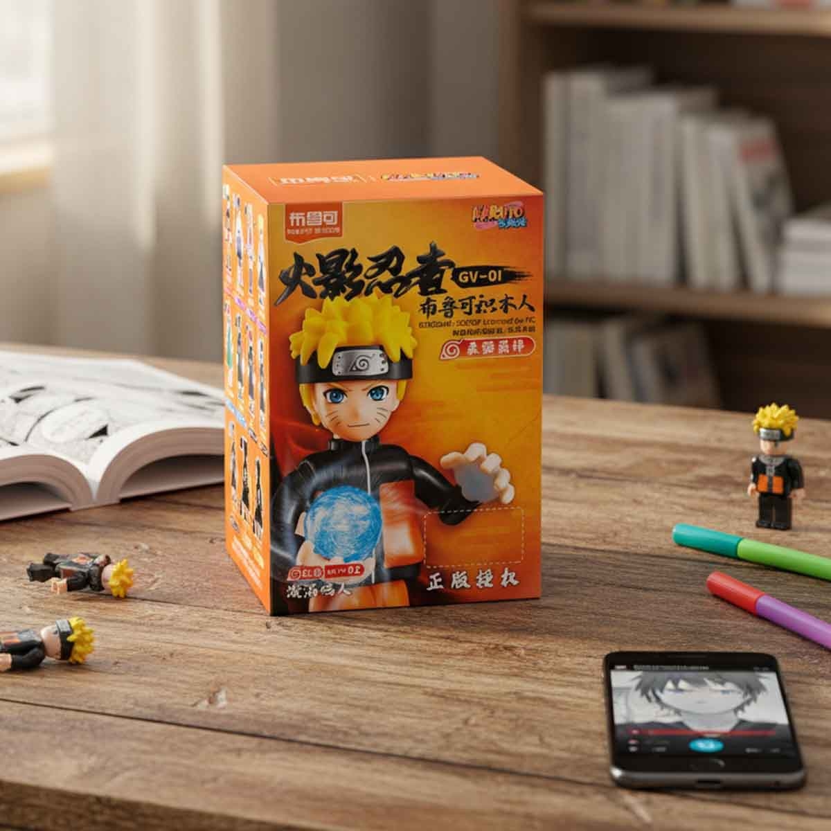 بلوكيس ناروتو 71047 جالاكسي إصدار 01 ألتيميت بوند مجموعة مجسمات أكشن قابلة للتجميع – للجنسين، 13+ سنة