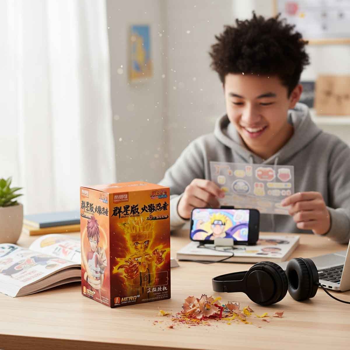 بلوكيس ناروتو 71064 جالاكسي إصدار 03 هارت أوف آ نينجا مجموعة مجسمات أكشن قابلة للتجميع – للجنسين، 13+ سنة