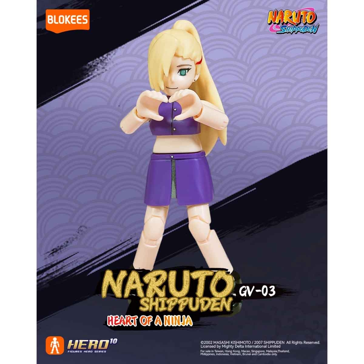 بلوكيس ناروتو 71064 جالاكسي إصدار 03 هارت أوف آ نينجا مجموعة مجسمات أكشن قابلة للتجميع – للجنسين، 13+ سنة
