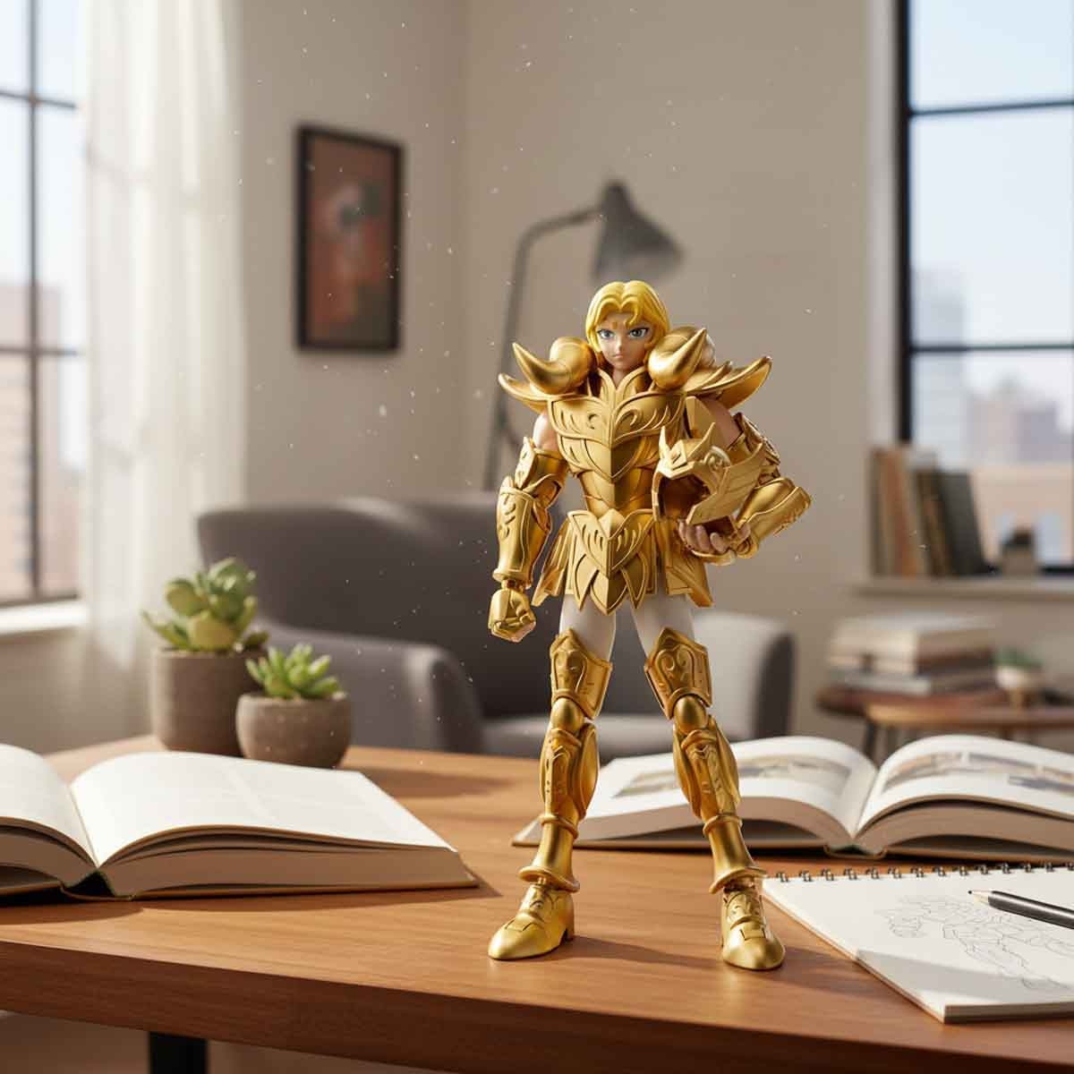 بلوكيس سانت سيا 75002 تشامبيون كلاس 01 آريس مو مجسم أكشن قابل للتجميع – للجنسين، 13+ سنة