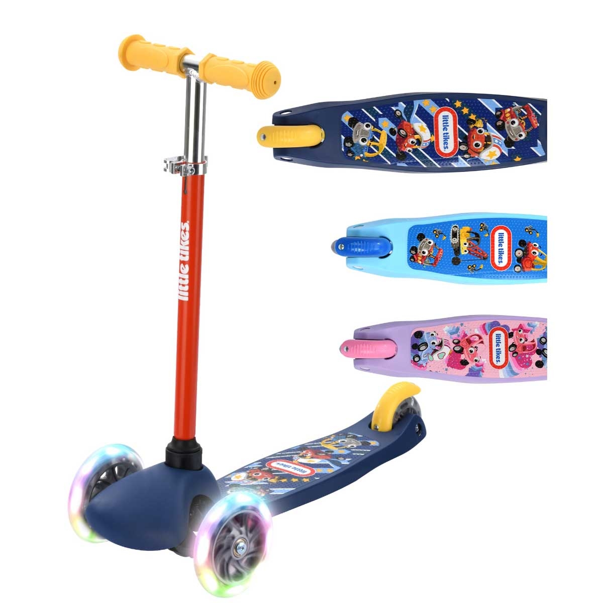 بولد كيوب ليتل تايكس سكوتر تيني كلاسيكي بثلاث عجلات للجنسين، 3-4 سنوات