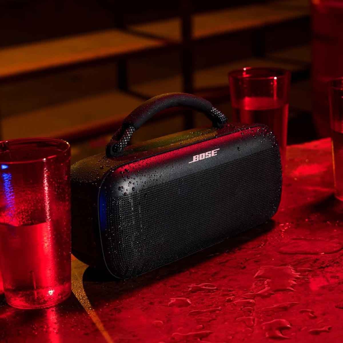 بوز ساوند لينك ماكس سماعة لاسلكية محمولة باللون الأسود