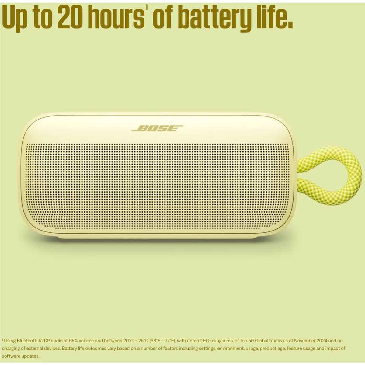 بوز ساوند لينك فليكس سماعة لاسلكية محمولة باللون الأسود