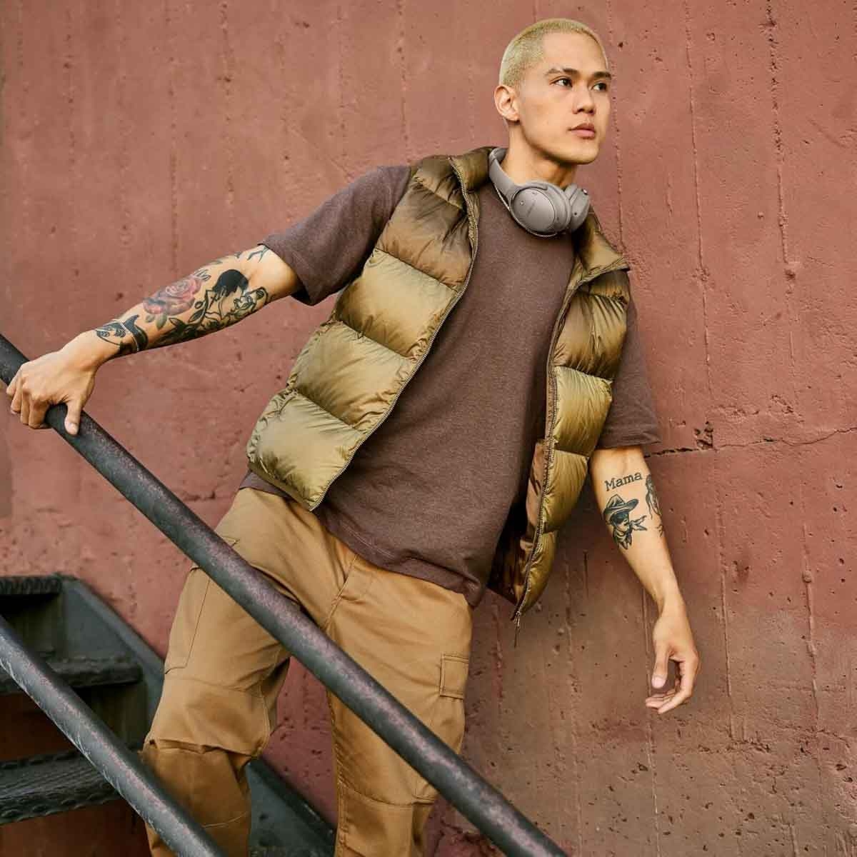 بوز كوايت كومفورت سماعات رأس لاسلكية بخاصية إلغاء الضوضاء بلون سان ستون